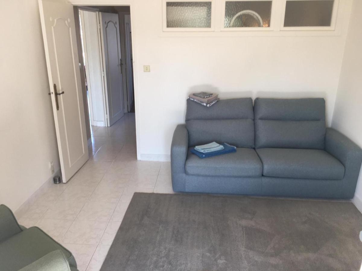 Superbe Appartement 3 Pieces Vue Mer Dans Une Residence Arboree 5 Min De La Mer Nice Exteriör bild